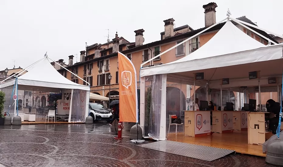 Gazebo Pagoda per eventi a Firenze